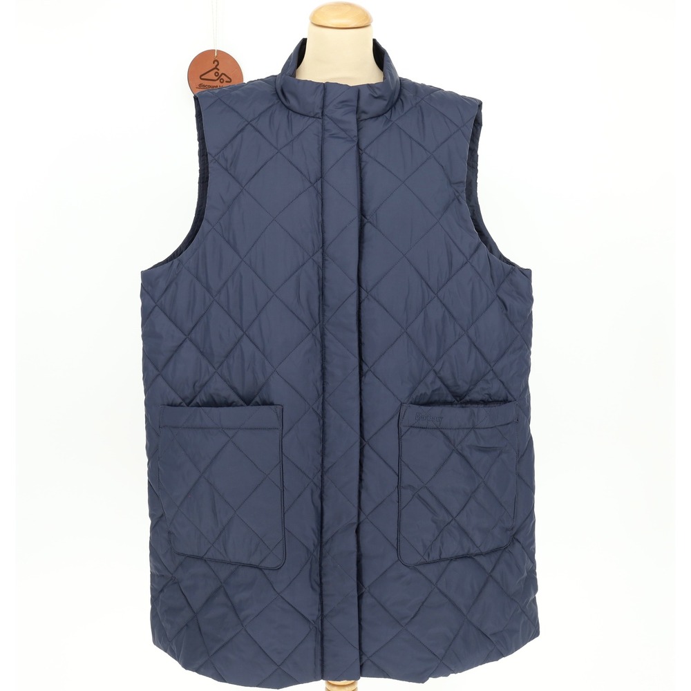 Barbour Comia Liner Blue Quilted‎ Gilet Vest Modern Heritage LLI0011BL91 Size 1X